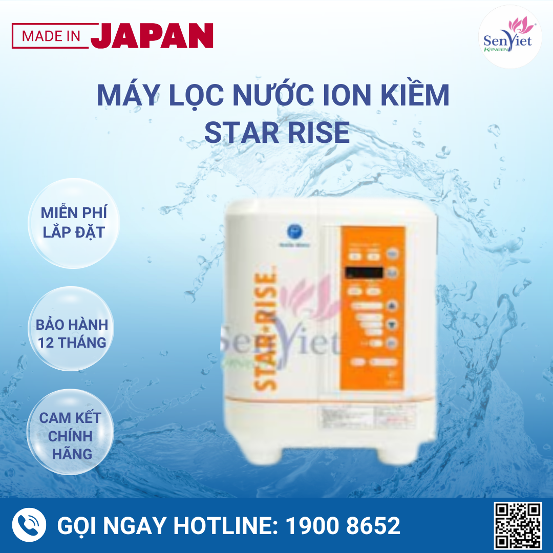 Máy Lọc Nước Ion Kiềm STAR RISE