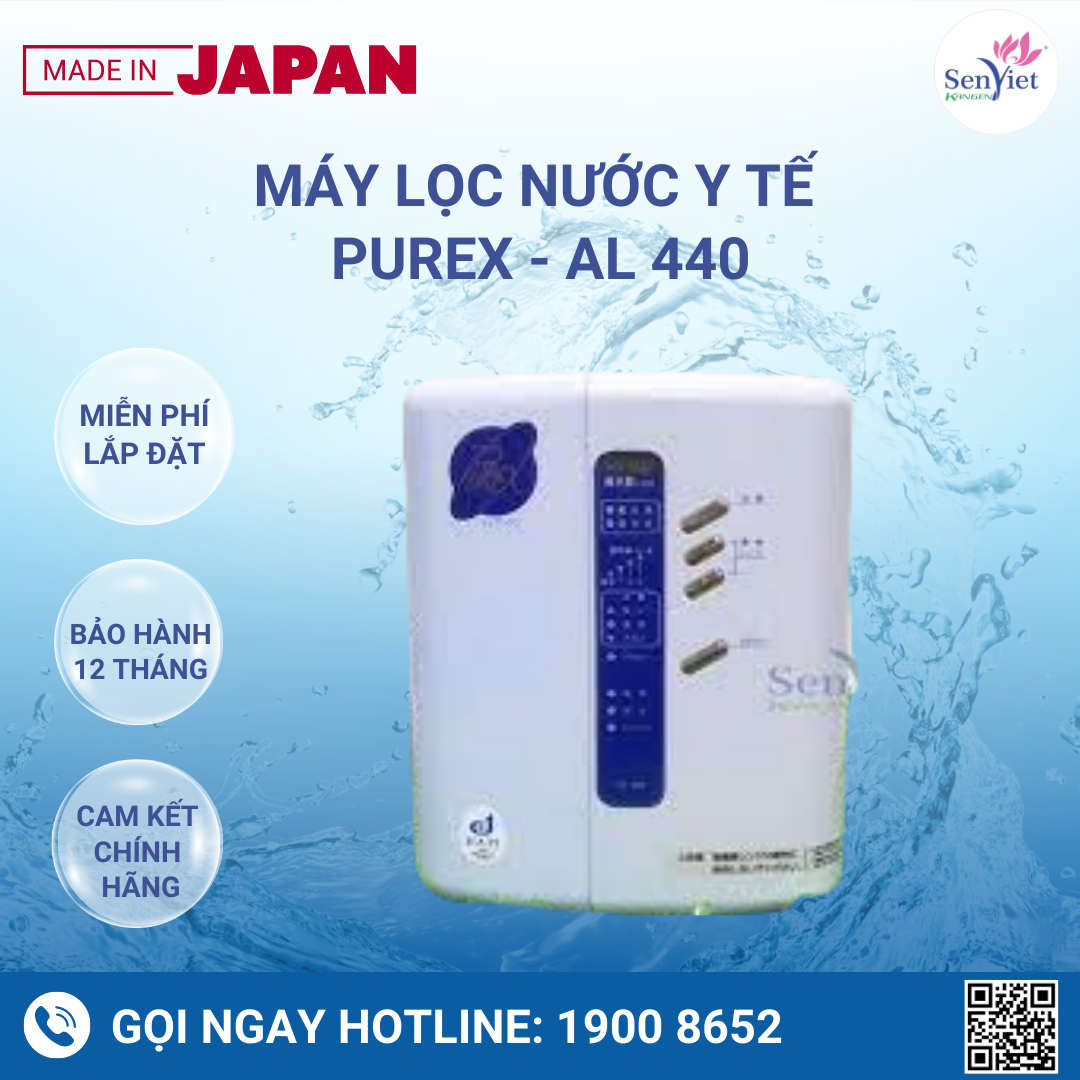 MÁY LỌC NƯỚC Y TẾ PUREX - AL 440