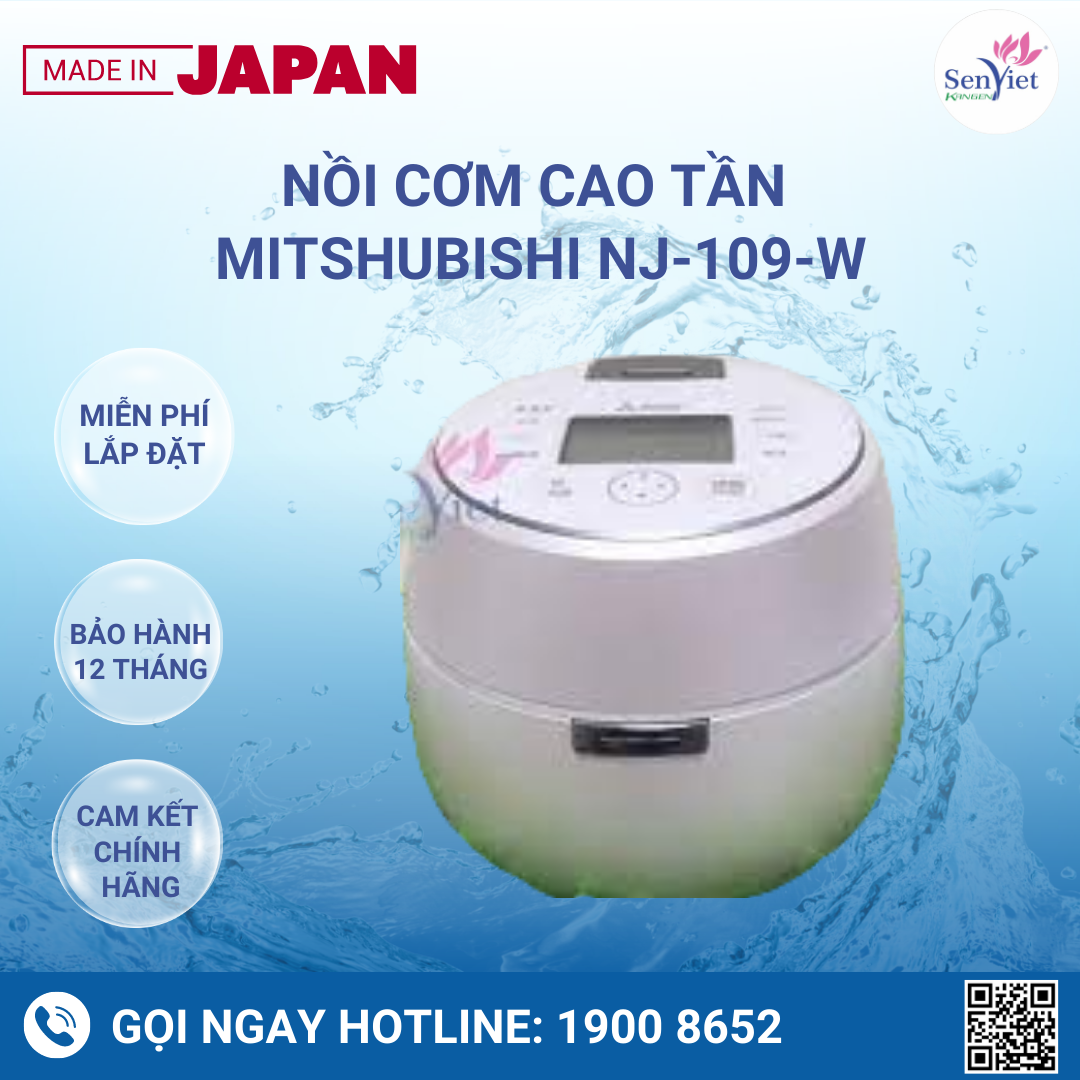 Nồi Cơm Cao Tần MITSHUBISHI NJ-109-W