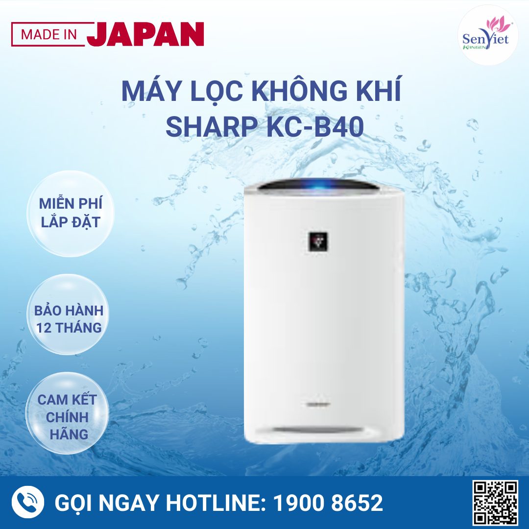 MÁY LỌC KHÔNG KHÍ SHARP KC-B40